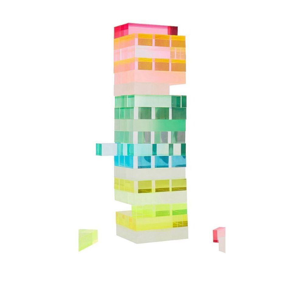 Sunnylife Multicolor Mini Block Tower Game